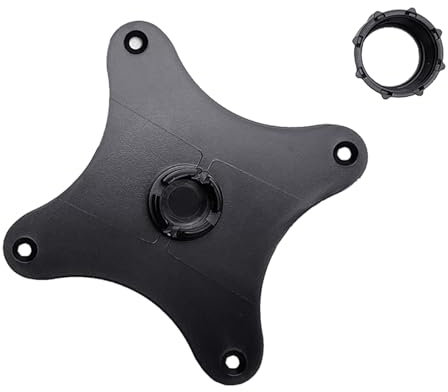 Tragbarer Monitorhalter für VESA 75 Loch Pitches Kopfadapter Winkelverstellung Stabiler HDTV-Ständer Tragbarer Monitorständer