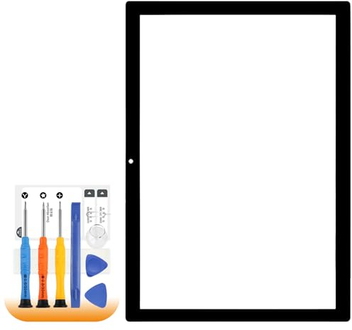AGCUT Touchscreen für Duoduogo Tab-S1, Ersatz für Duoduogo Tab-S1 Tablet PC Sensor Digitalizer Touchscreen Glaspanel mit Reparatur Kit (Schwarz, kein LCD Display)