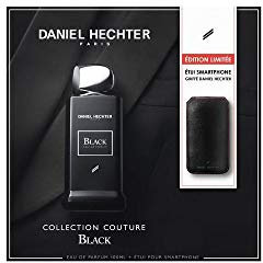 DANIEL HECHTER Coffret Eau de Parfum Black 100 ML avec Etui de Smartphone