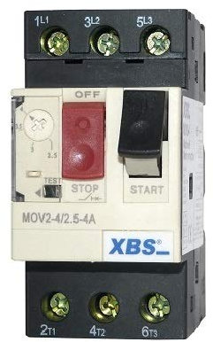 Motorschutzschalter Motorschutz MOV 2.5-4A MS-Schalter MOV2-4 XBS