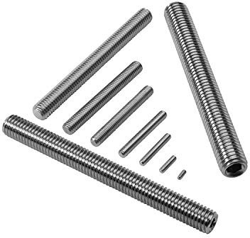 Madenschrauben Niro M2 x 10/10 Stück Edelstahl A2 / V2A (AISI 304) DIN 913 Gewindestifte