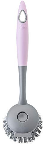 VIGAR Interchangeable Dishwasher Brush, Material: PP, TPR and Nylon, Dimensiones: 7,5 x 7 x 24,5 cm