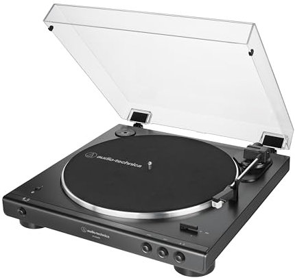 Audio Technica AT-LP60XBT-BK Bluetooth Wireless Turntable (Black)