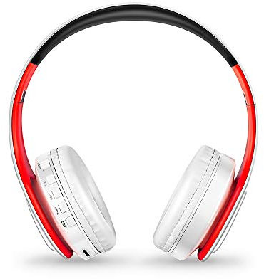 KuanDar Ele Casque Gaming,Microphone à Réduction du Bruit, Microphone - Écouteurs Audio Haute Qualité + Fortes Basses - Micro Casque Gaming Anti Bruit pour PC Portable, Red