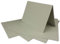 25 DIN A6 Faltkarten Schiefergrau - Karten zum Selbstgestalten 14,8 x 21 cm - Klappkarten mit 160 g/m² - Colours-4-you von Glüxx Agent
