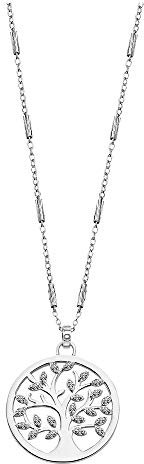 LOTUS Silver Collar con colgante del árbol de la vida LP1892-1/1 con circonitas, plata 925 JLP1892-1-1