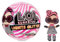 L.O.L. Surprise- Light Glitter Boule 8 Dont 1 poupée pailletée 8cm, Modèles aléatoires à Collectionner, Piles incluses, Jouet pour Enfants dès 3 Ans, LLUB4