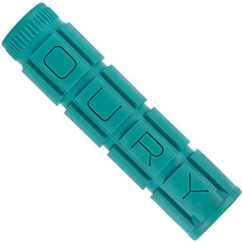 Oury Lenkergriffe V2 Single Compund, 135 mm / 135 mm, Teal Türkis, OSCGGG