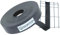 Sorton Kit Lamelle Occultante PVC Rouleau Bande Occultant Brise Vue Grillage Rigide Occultant Cache Cloture en Panneau Rigide pour Jardin 46MM x 35M (Graphite - RAL7015 - sans Clips)