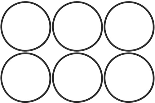 AppliaFit 6er-Pack Wasserfilter O-Ring kompatibel zu Pentek 151120
