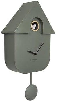 Karlsson Pendule à Coucou Cuckoo House - Vert Jungle