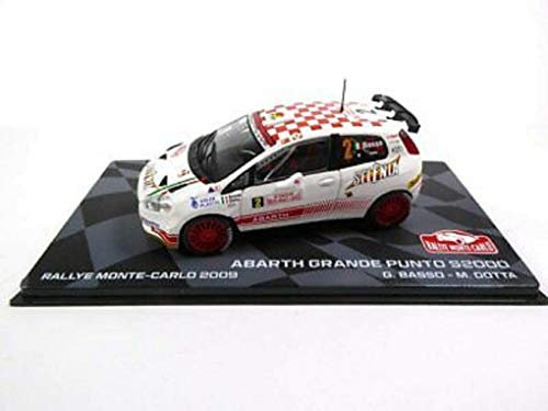eligor Fiat Abarth Grande Punto S2000 Rallye Monte-Carlo 2009 1/43 Eaglemoss