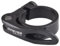 Azarxis Sattelklemme 28,6mm 31,8mm 34,9mm, Fahrrad Schnellspanner Sattelstützenklemme Sattelstütze für Fahrrad (01 Schwarz - Schnellspanner, 34,9mm)