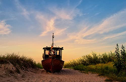 hansepuzzle 99950 - Usedom Puzzle 500 Teile | Reisen Puzzle mit hochwertiger Puzzle Aufbewahrung: Kartonbox und wiederverschließbarem Beutel | Puzzle-Maße: 46 x 30 cm