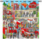 LKCD 100% Blickdichter Vorhang Mit Ösen, Cartoon Feuerwehr Feuerfest 140X160Cm 2 Stück, Verdunkelungsvorhang Verdunkelungsvorhang Mit Blickdichten Farben, Gardinen, Blickdicht Für Das Wohnzimmer
