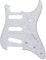 Guitar Anatomy Stratocaster Electric Guitar Pickguard Scratchplate to Fit Fender USA MEX SSS - White Pearl