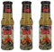 Lote de 3 aceites para wok – frasco de 250 ml