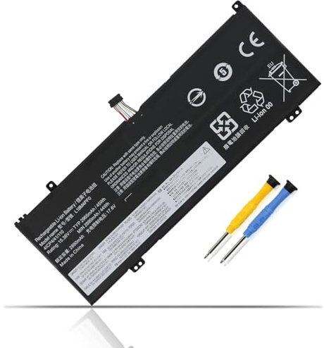 K KYUER 45Wh L18M4PF0 L18C4PF0 Batterie pour Lenovo ThinkBook 13S-IML 13S-IWL 14S-IML 14S-IWL 20RR 20R9 20RS 20RM Thinkbook Plus 13 Gen 1 13.3 L18D4PF0 5B10W67315 5B10S73499 5B10S73500 5B10S73501