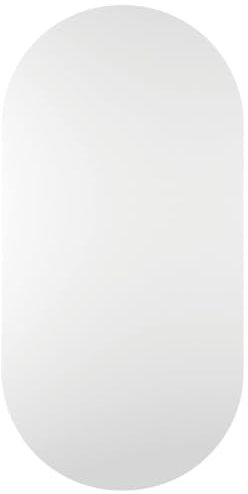 vidaXL Spiegel Garderobenspiegel Flurspiegel Wandspiegel Frisierspiegel Hängespiegel Dekospiegel Schlafzimmer Wohnzimmer Ankleidezimmer 100x50cm Glas