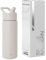 Simple Modern Kids Water Bottle with Straw| Leak Proof Insulated Stainless Steel Bottle for Girls, Boys | Summit Collection | 530ml |Almond Birch