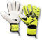 Precision Training Fusion X Flat Cut Essential Football Junor Goalkeeper Gloves, Fluo Yellow, 6