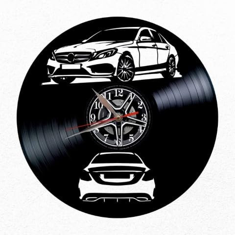 Große Auto-Uhr, High-End-Uhr, Schallplattenuhr, Geschenk, auffallendes Luxusauto, Tuning
