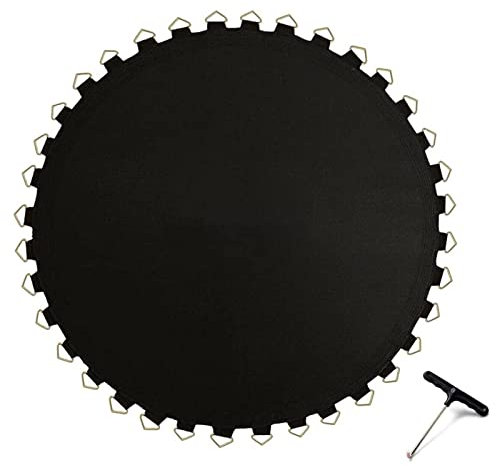 DASJD Trampolin Sprungtuch, Ersatzteile Trampolin Springmatte, Trampolinmatte fur Kinder, Incl. Trampolin Spanner,13FT/80 Buckles