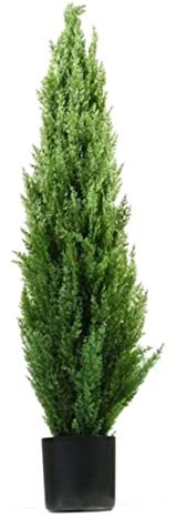 Kunstpflanze Künstliche Kiefer Zypresse Topf Indoor Outdoor Kiefer Künstliche Grünpflanze Bonsai Künstlicher Baum Desktop Bonsai Künstliche Pflanzen (Size : 150cm)