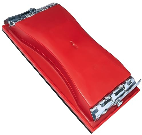 AERZETIX - C69378 - Schleifklotz manuelle handschleifklotz 210x105 mm - unterstützung schleifblock für schleifpapier schleifmittel - werkzeuge für trockenbauer maurer - glätten - aus kunststoff