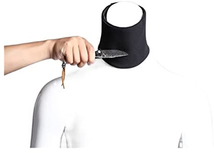 MOVMA Gants résistants aux coupures Protège-cou résistant aux coupures de niveau 5, anti-coups, résistant aux coupures, meilleure protection, auto-défense, sécurité du corps., 2022081017