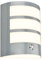 BRILONER - LED Wandleuchte ohne Stromanschluss mit Touch, dimmbar in Stufen, 15 min. Timer, Wandlampe Akku, Aussen, Wandbeleuchtung außen, Außenleuchte, Außenwandleuchten, 18x15x7 cm, Chrom-Matt