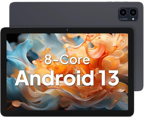ApoloSign 10,1-Zoll-Android-Touchscreen-Tablets, IPS-Full-HD-Display-Tablet, 8-Kern-Prozessor, 8 GB RAM (4+4 GB) und 64 GB ROM, erweiterbar auf bis zu 128 GB (EM101A)