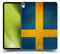 Head Case Designs Sweden Swedish Sverige Flag Vintage Fahnen Soft Gel Handyhülle Hülle kompatibel mit Apple iPad Air 13 2024