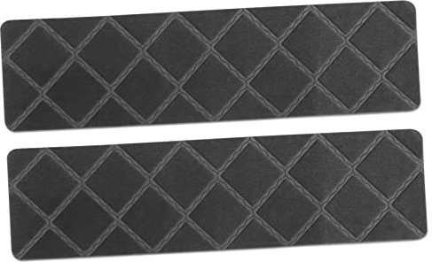 HOMSFOU 4pezzi Tappeti Antiscivolo Per Scale Interne Ed Esterne Design Autoadesivo Per Gradini Legno Resistente e Facile Da Installare Con Rombetti Per Famiglie Animali Domestici