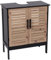 TENDANCE Meuble sous lavabo Bergen MDF 2 Portes