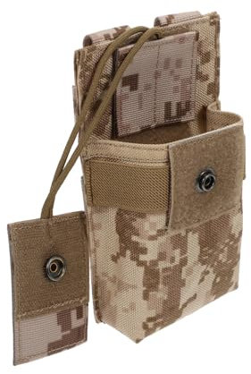 HOMSFOU Pochette Radio Multifonctionnelle pour Extérieur à Pratique pour Téléphone Et Équipements De Communication De Transport pour Et Secouristes