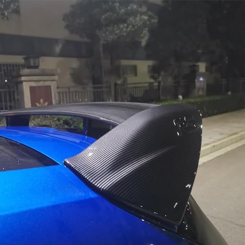 GAOGaoxin Auto Heckspoiler Spoiler für Ford Focus MK4 RS ST Line 2019-2022, Schwarz, Kohlenstofffaser, Premium-Kohlefaser, Heckflügel Tuning Zubehör