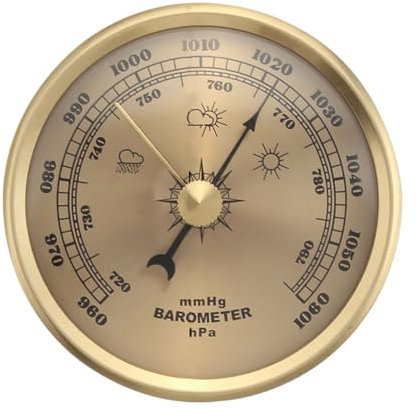 Zifferblatt Typ Wetterstation Analog 3 In 1 Barometer Air Pressure Gauge 70mm Durchmesser Barometer Analog Wetterstation Für Innen Und Außen