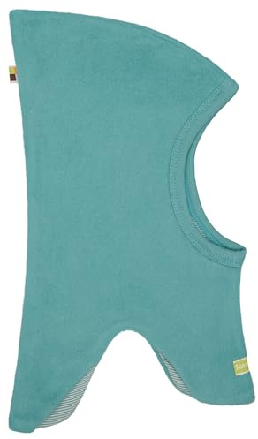 Loud + Proud Unisex Kinder Sturmhaube Wende-schlupf aus Baumwoll-Fleece, GOTS Zertifiziert