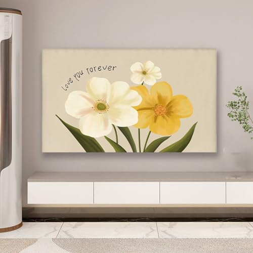 FUELIX 32-85 Pulgadas Cubierta Universal De TV, Cubierta De Televisión Tela Protector De Pantalla De TV A Prueba Funda para Televisor De Interior Protector De Pantalla LED/LCD C2,76-85in