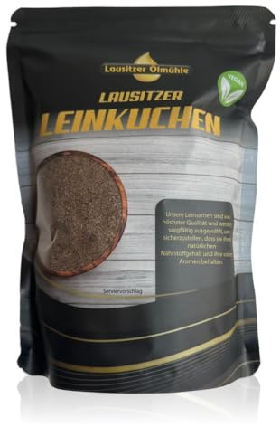 Lausitzer Leinkuchen, gemahlen, mit Lignan, 500g