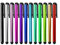 Steellwingsf Stylus Pens for Touch Screens,10Pcs Universal Colorful Alumina Stylus Pen Touch Screen Pencil for Phone Tablet Random Color