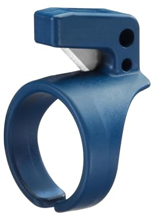 MARTOR Safety Knife, Concealed Blade, SECUMAX Ring Knife MDP, for Cutting Edge, Lightweight, Plastic, Right & Left Hander, Universal Size