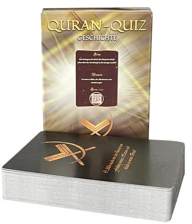 Islamisches Spiel Quizkarten Quran Fragen über Koran und Islam inklusive eigene App (Geschichte)
