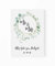 Yuweli® Geschenkkarte Mr. & Mrs. mit Umschlag Glückwunsch-Karte zur Hochzeit Hochzeitskarte Geschenkkarte Trauung Brautpaar