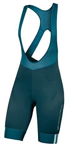 Endura Womens FS260 - Salopette per ciclismo su strada, Kingfisher, S