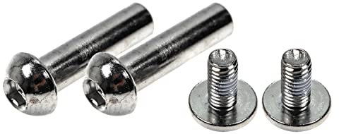 2 Stück Fahrrad Dämpfer Buchse/Bolzen Rahmen 29mm lang Fully Ø:7,9mm Silber
