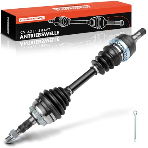 Frankberg Antriebswelle Achswelle MT ABS ring Vorderachse Links | Kompatibel mit Astra G Cabriolet T98 2001-2005 Vectra B J96 1995-2002 Vectra B CC J96 1995-2003 Replace# 218009