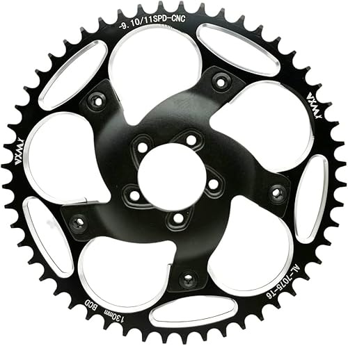 FOR Bafang BBSHD 130BCD Chainring Spider Chain Ring Adapter eBike Motor Kits 39T-50T/52T/54T/56T/60T Chain Wheel Sprocket Crank