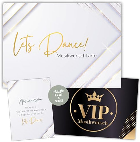 Eummel 50 Musikwunschkarten inkl. VIP Karten Hochzeit Musikwunsch Dj Karten Geburtstag Boho Musikwünsche Musikkarten Partykarten